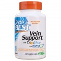 Doctor's Best Vein Support, DiosVein, MenaQ7 - 60 вег.капсул